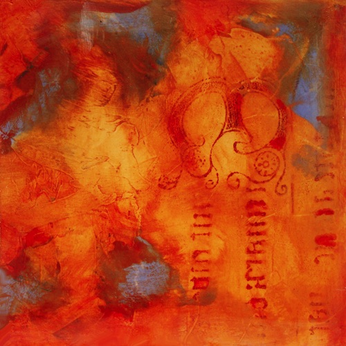 Ancient Wall Fragment 5 by Karen Cain