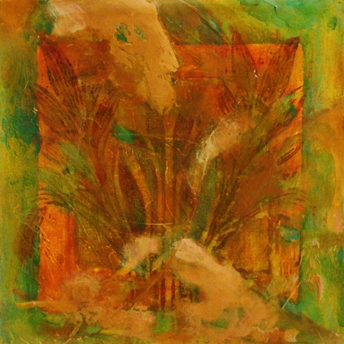 Ancient Wall Fragment 7 by Karen Cain